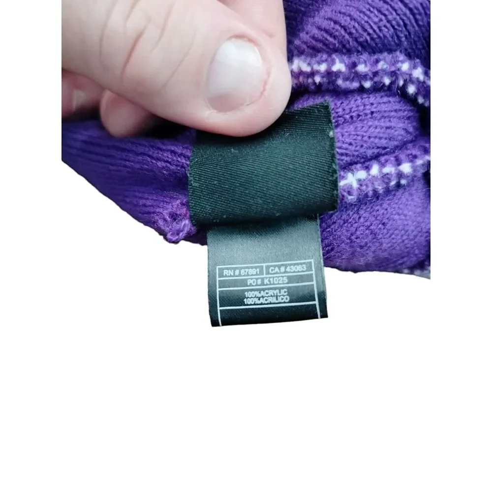 TCU Horned Frogs Beanie Knit‎ Hat Purple Youth 8-20 College Football Baseball